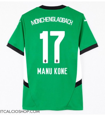 Borussia Monchengladbach Manu Kone #17 Seconda Maglia 2024-25 Manica Corta